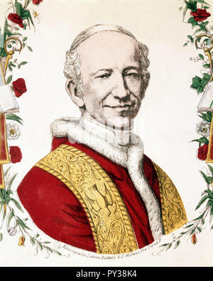 Papst Leo XIII. Stockfoto