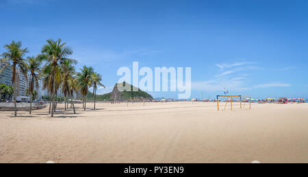 Copacabana Beach - Rio De Janeiro, Brasilien Stockfoto