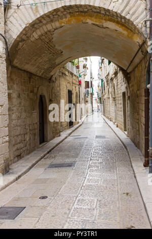 Italien, Apulien, Giovinazzo, Altstadt Stockfoto