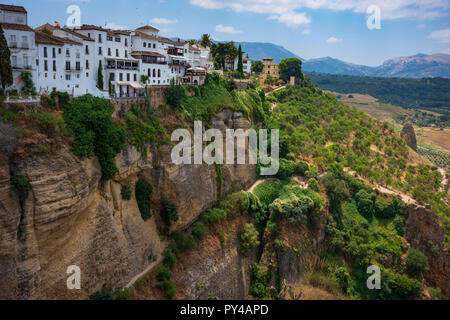Ronda, Spanien, eine Stadt in der spanischen Provinz Málaga. Stockfoto