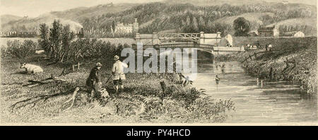 'Blick auf dem Newcastle und Carlisle Railway" (1836) Stockfoto