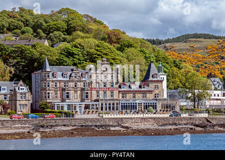 Das Alexandra Hotel auf Corran Esplanade in Oban highland Schottland Großbritannien Stockfoto