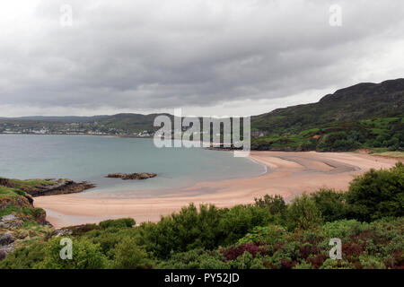 Sandstrand, Gairloch, Scottish Highlands, Schottland, UK Stockfoto