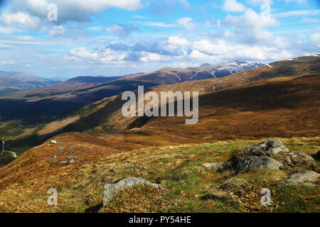 Nevis Range, Aonach Mor, Grampian Mountains, Lochaber, Schottland Stockfoto