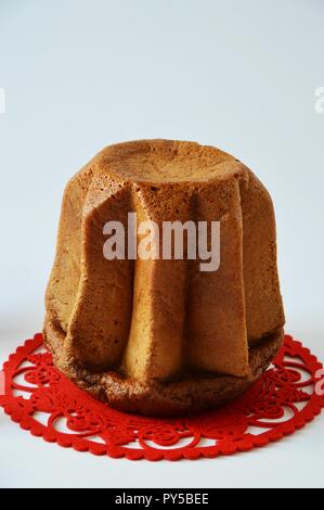 Bald ist Weihnachten, Weihnachten Objekte und Pandoro Stockfoto