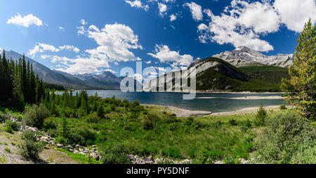 Schönen Sommertag in Kananaskis Country Stockfoto