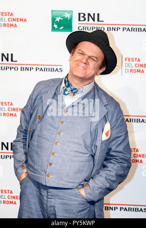 Rom, Italien. Oktober 24, 2018: John C. Reilly an der fotoshooting von Stan & Ollie in Rom Film Fest 2018. Credit: Gennaro Leonardi/Alamy leben Nachrichten Stockfoto