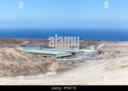 Kommunale gemischten Bewirtschaftung fester Abfälle Stockfoto