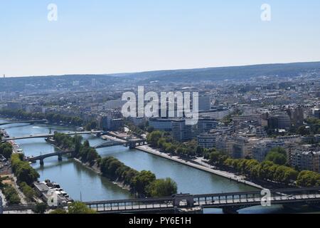 Birds Eye View, Paris Stockfoto