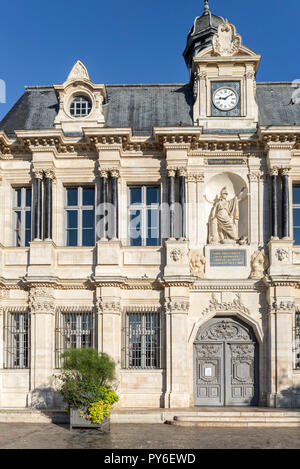 17. jahrhundert Hôtel de Ville/Rathaus der Stadt Troyes in im Stil Ludwig XIII, Aube, Grand Est, Frankreich Stockfoto