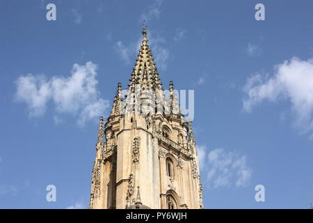 Die Kathedrale von Oviedo, Asturien, Spanien Stockfoto