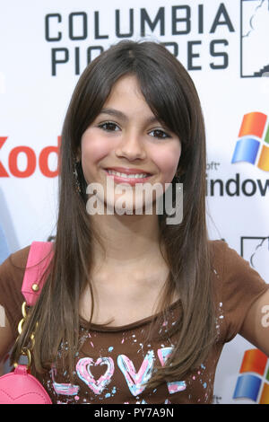 Victoria Justice 06/04/05 "Die Abenteuer von Sharkboy und Lavagirl in 3-D "Premiere @ El Capitan Theatre, Hollywood Foto von Ima Kuroda/HNW/PictureLux (4. Juni 2005) Stockfoto