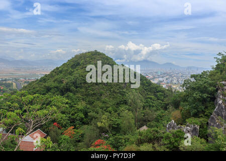 Blick aus Marmor Berge da Nhang, Vietnam Stockfoto