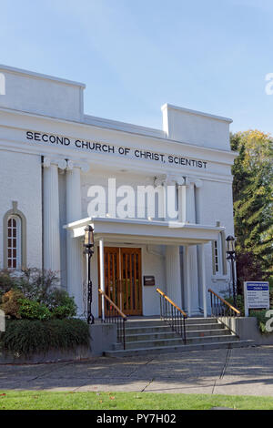 Christian Science Kirche, zweite Kirche Christi, Wissenschaftler, an der West 12. Straße in Vancouver, BC, Kanada Stockfoto