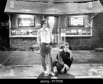 Original Film Titel: RUMBLE FISH. Englischer Titel: RUMBLE FISH. Jahr: 1983. Regie: Francis Ford Coppola. Stars: Matt Dillon und Mickey Rourke. Quelle: UNIVERSAL PICTURES/Album Stockfoto