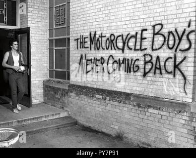 Original Film Titel: RUMBLE FISH. Englischer Titel: RUMBLE FISH. Jahr: 1983. Regie: Francis Ford Coppola. Stars: Matt Dillon. Quelle: UNIVERSAL PICTURES/Album Stockfoto