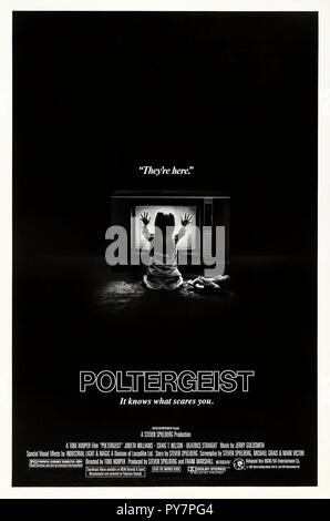 Original Film Titel: POLTERGEIST. Englischer Titel: POLTERGEIST. Jahr: 1982. Regie: Tobe Hooper. Credit: M. G. M/United Artist/Album Stockfoto