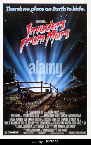 Original Film Titel: Invaders From Mars. Englischer Titel: Invaders From Mars. Jahr: 1986. Regie: Tobe Hooper. Credit: Cannon FILMS/Album Stockfoto