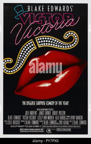 Original Film Titel: VICTOR/Victoria. Englischer Titel: VICTOR/Victoria. Jahr: 1982. Regie: Blake Edwards. Credit: M. G. M/United Artist/Album Stockfoto