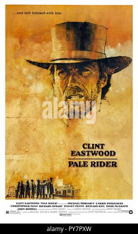 Original Film Titel: PALE RIDER. Englischer Titel: PALE RIDER. Jahr: 1985. Regie: Clint Eastwood. Quelle: WARNER BROTHERS/Album Stockfoto