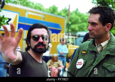Original Film Titel: Taxi Driver. Englischer Titel: Taxi Driver. Jahr: 1976. Regie: Martin Scorsese. Stars: Martin Scorsese und ROBERT DE NIRO. Quelle: Columbia Pictures/Album Stockfoto