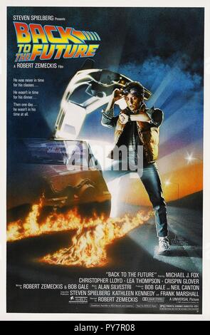 Original Film Titel: ZURÜCK IN DIE ZUKUNFT. Englischer Titel: ZURÜCK IN DIE ZUKUNFT. Jahr: 1985. Regie: Robert Zemeckis. Credit: AMBLIN/Universal/Album Stockfoto