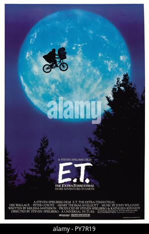 Original Film Titel: E.T. DER AUSSERIRDISCHEN. Englischer Titel: E.T. DER AUSSERIRDISCHEN. Jahr: 1982. Regie: Steven Spielberg. Quelle: UNIVERSAL PICTURES/Album Stockfoto