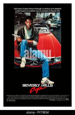 Original Film Titel: BEVERLY HILLS COP. Englischer Titel: BEVERLY HILLS COP. Jahr: 1984. Regie: Martin Brest. Stars: EDDIE MURPHY. Quelle: Paramount Pictures/Album Stockfoto