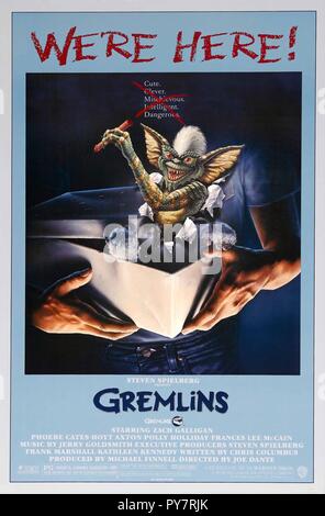 Original Film Titel: GREMLINS. Englischer Titel: GREMLINS. Jahr: 1984. Regie: Joe Dante. Quelle: WARNER BROTHERS/Album Stockfoto