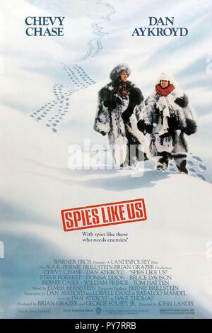 Original Film Titel: Spies Like Us. Englischer Titel: Spies Like Us. Jahr: 1985. Regisseur: John Landis. Quelle: WARNER BROTHERS/Album Stockfoto