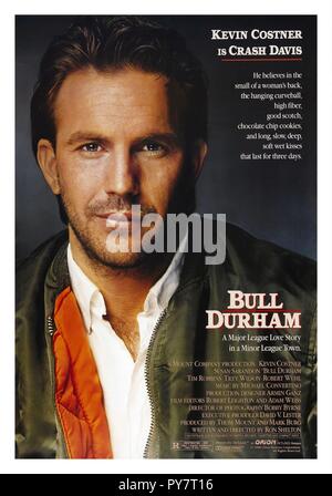 Original Film Titel: Bull Durham. Englischer Titel: Bull Durham. Jahr: 1988. Regie: Ron Shelton. Stars: Kevin Costner. Quelle: ORION BILDER / Album Stockfoto