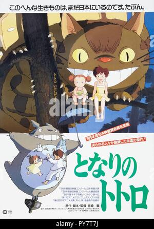 Original Film Titel: TONARI NO TOTORO. Englischer Titel: Mein Nachbar Totoro. Jahr: 1988. Regie: HAYAO MIYAZAKI. Credit: TOKUMA SHOTEN/Album Stockfoto