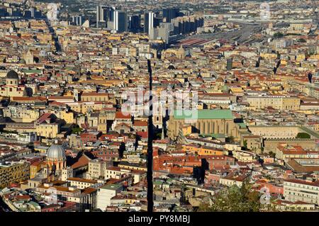 Die Stadt Split in zwei Stockfoto