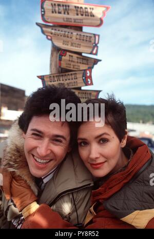 Original Film Titel: Northern Exposure. Englischer Titel: Northern Exposure. Jahr: 1990. Stars: JANINE TURNER; Rob Morrow. Quelle: UNIVERSAL TV/Album Stockfoto