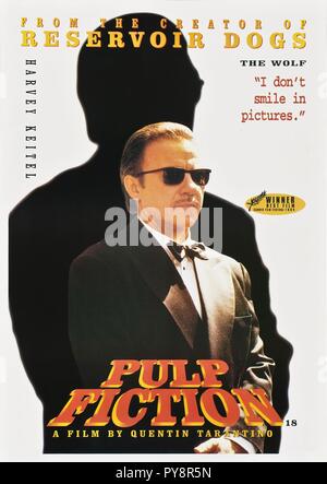 Original Film Titel: Pulp Fiction. Englischer Titel: Pulp Fiction. Jahr: 1994. Regie: Quentin Tarantino. Stars: Harvey Keitel. Credit: MIRAMAX/Album Stockfoto