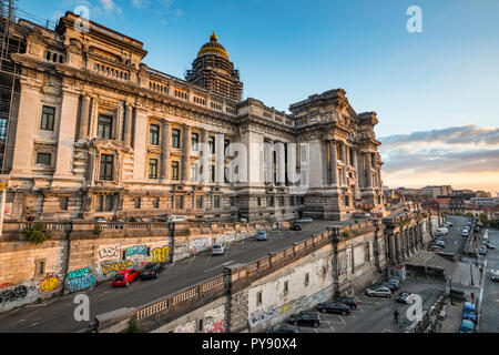 Justizpalast in Brüssel, Belgien Stockfoto