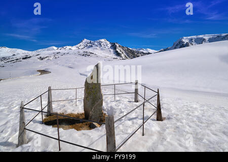 Baqueira Beret in Lerida in Katalonien Ort Ski Resort in Aran Tal von Pyreness Spanien Stockfoto