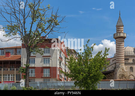 EDIRNE, Türkei - 26. MAI 2018: Alte Moschee in Edirne, Osten Thrakien, Türkei Stockfoto