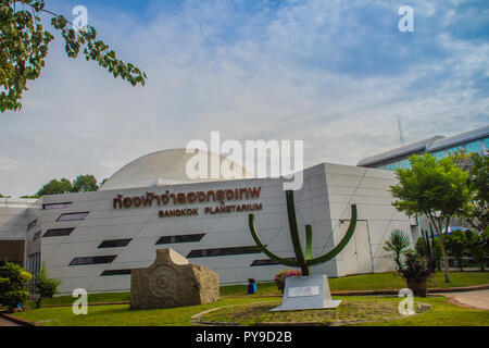 Bangkok, Thailand - November 4, 2017: Bangkok Planetarium, das älteste Planetarium in Thailand und Südostasien. Es ist an der Sukhumvit Road in B Stockfoto