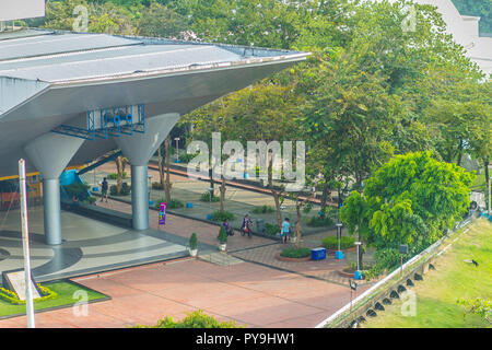 Bangkok, Thailand - November 4, 2017: Bangkok Planetarium, das älteste Planetarium in Thailand und Südostasien. Es ist an der Sukhumvit Road in B Stockfoto