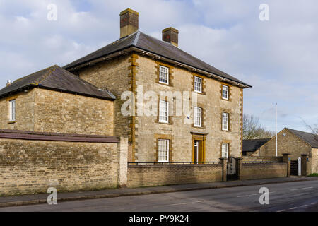 Die Jagd Haus, Paulerspury, Northamptonshire, Großbritannien; die Heimat der Sir Henry Royce Memorial Foundation und dem Rolls-Royce Enthusiasten Club. Stockfoto