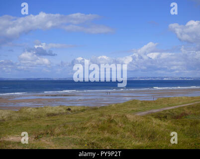 Kenfig Dünen Naturschutzgebiet, in der Nähe von Porthcawl, South Wales, UK. Stockfoto