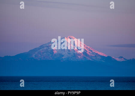 Mount Redoubt Chigmit Mountains, Lake Clark National Park, Alaska, USA. Stockfoto