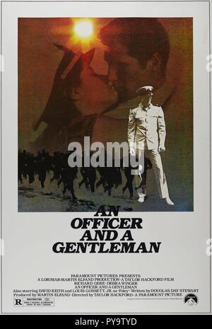 Original Film Titel: Ein Offizier und ein Gentleman. Englischer Titel: Ein Offizier und ein Gentleman. Jahr: 1982. Regie: Taylor Hackford. Quelle: Paramount Pictures/Album Stockfoto