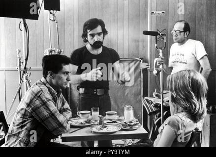 Original Film Titel: Taxi Driver. Englischer Titel: Taxi Driver. Jahr: 1976. Regie: Martin Scorsese. Stars: JODIE FOSTER; Martin Scorsese und ROBERT DE NIRO. Quelle: Columbia Pictures/Album Stockfoto