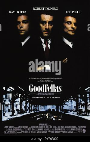 Original Film Titel: GOODFELLAS. Englischer Titel: GOODFELLAS. Jahr: 1990. Regie: Martin Scorsese. Quelle: WARNER BROS. /Album Stockfoto