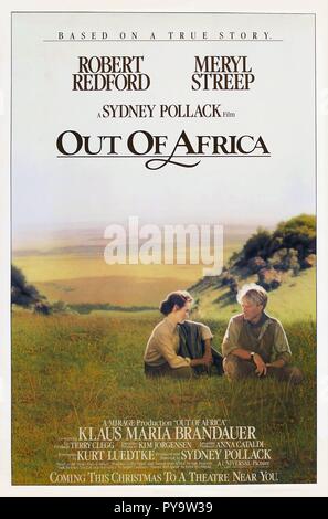Original Film Titel: AUS AFRIKA. Englischer Titel: AUS AFRIKA. Jahr: 1985. Regie: Sydney Pollack. Quelle: UNIVERSAL PICTURES/Album Stockfoto