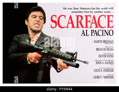 Original Film Titel: SCARFACE. Englischer Titel: SCARFACE. Jahr: 1983. Regie: Brian DE PALMA. Quelle: UNIVERSAL PICTURES/Album Stockfoto