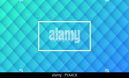 Geometrische Hintergrund mit bunten rhombische Muster. Kreative Hintergrund für die Landing Page, Banner und Cover, Poster und Präsentation. Moderne Vorlage f Stock Vektor