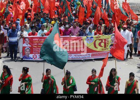 Dhaka, Bangladesch. 01 Mai, 2018. Der historische Tag beobachtet in